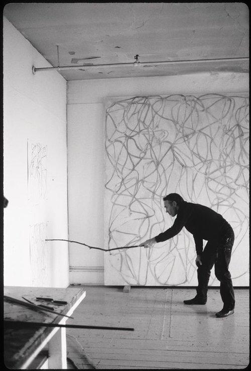 Художник-мінімаліст у дії - Брайс Марден (1971)